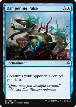 Dampening Pulse - Battle for Zendikar Spoiler