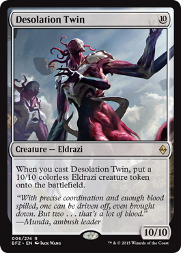 Desolation Twin - Battle for Zendikar Spoiler