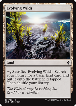 Evolving Wilds - Battle for Zendikar Spoiler