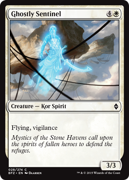 Ghostly Sentinel - Battle for Zendikar Spoiler