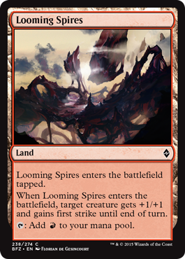 Looming Spires - Battle for Zendikar Spoiler