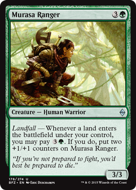 Murasa Ranger - Battle for Zendikar Spoiler