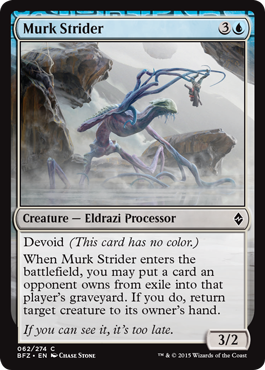 Murk Strider - Battle for Zendikar Spoiler