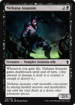 Nirkana Assassin - Battle for Zendikar Spoiler