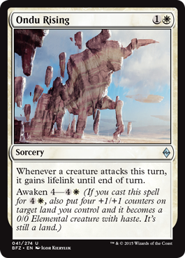 Ondu Rising - Battle for Zendikar Spoiler