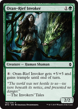 Oran-Rief Invoker - Battle for Zendikar Spoiler