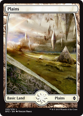 Plains 1 - Battle for Zendikar Spoiler