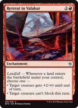 Retreat to Valakut - Battle for Zendikar Spoiler