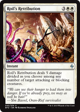 Roil's Retribution - Battle for Zendikar Spoiler