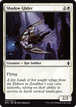 Shadow Glider - Battle for Zendikar Spoiler