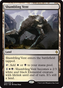 Shambling Vent - Battle for Zendikar Spoiler