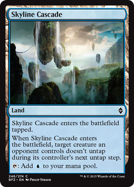 Skyline Cascade - Battle for Zendikar Spoiler