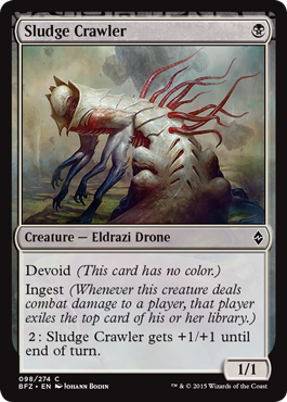 Sludge Crawler - Battle for Zendikar Spoiler