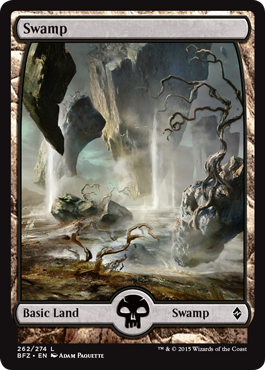 Swamp 4 - Battle for Zendikar Spoiler