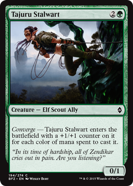 Tajuru Stalwart - Battle for Zendikar Spoiler