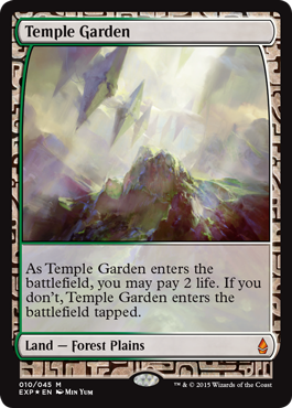 Temple Garden - Battle for Zendikar Spoiler