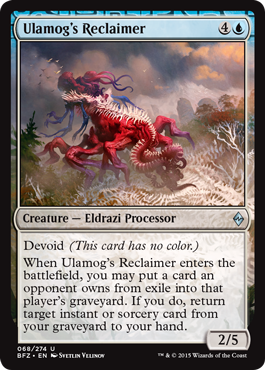 Ulamog's Reclaimer - Battle for Zendikar Spoiler