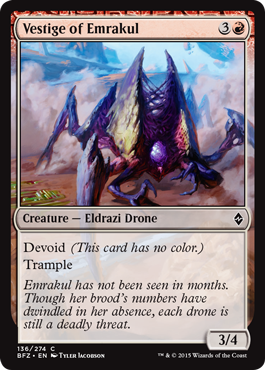 Vestige of Emrakul - Battle for Zendikar Spoiler