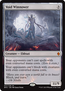 Void Winnower - Battle for Zendikar Spoiler