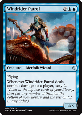 Windrider Patrol - Battle for Zendikar Spoiler