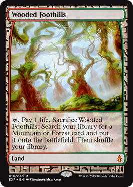 Wooded Foothills - Battle for Zendikar Spoiler