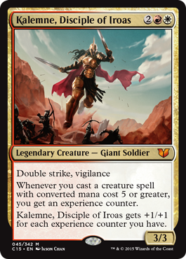 Kalemne, Disciple of Iroas - Commader 2015 Spoiler