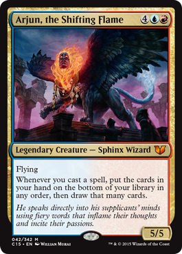 Arjun, the Shifting Flame - Commader 2015 Spoiler