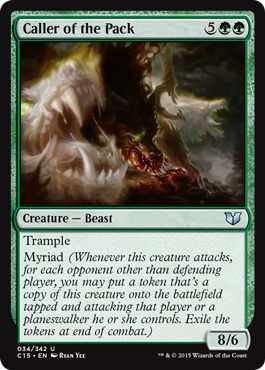 Caller of the Pack - Commader 2015 Spoiler