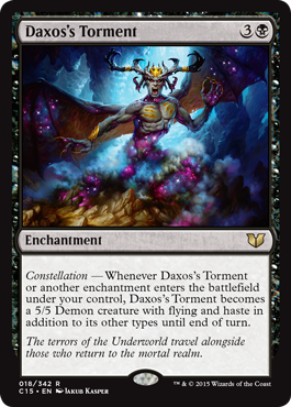 Daxos’s Torment - Commader 2015 Spoiler