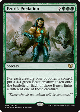 Ezuri's Predation - Commader 2015 Spoiler