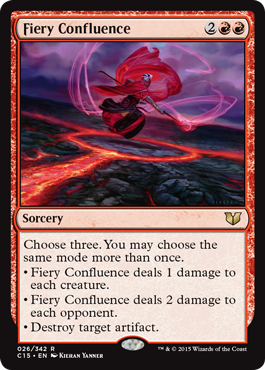 Fiery Confluence - Commader 2015 Spoiler