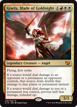 Gisela, Blade of Goldnight - Commader 2015 Spoiler