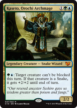 Kaseto, Orochi Archmage - Commader 2015 Spoiler