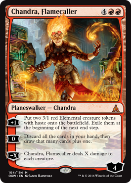 Chandra, Flamecaller - Oath of the Gatewatch Spoiler