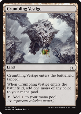 Crumbling Vestige - Oath of the Gatewatch Spoiler