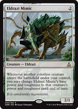 Eldrazi Mimic - Oath of the Gatewatch Spoiler