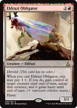 Eldrazi Obligator - Oath of the Gatewatch Spoiler