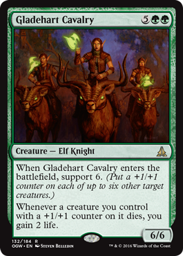 Gladehart Cavalry - Oath of the Gatewatch Spoiler