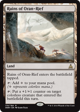 Ruins of Oran-Rief - Oath of the Gatewatch Spoiler