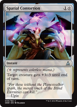 Spacial Contortion - Oath of the Gatewatch Spoiler