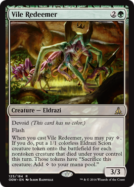 Vile Redeemer - Oath of the Gatewatch Spoiler