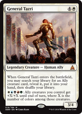 General Tazri - Oath of the Gatewatch Spoiler