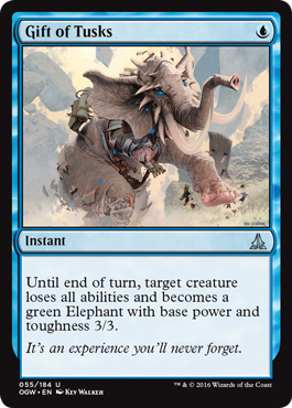 Gift of Tusks - Oath of the Gatewatch Spoiler