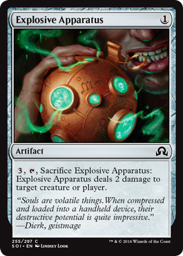 Explosive Apparatus - Shadows over Innistrad Spoiler