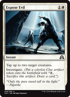 Expose Evil - Shadows over Innistrad Spoiler
