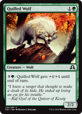 Quilled Wolf - Shadows over Innistrad Spoiler