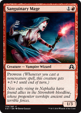 Sanguinary Mage - Shadows over Innistrad Spoiler