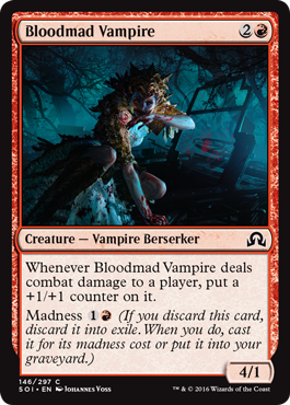 Bloodmad Vampire - Shadows over Innistrad Spoiler