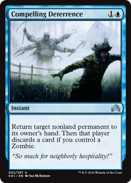 Compelling Deterrence - Shadows over Innistrad Spoiler