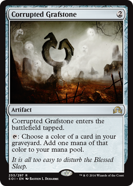 Corrupted Grafstone - Shadows over Innistrad Spoiler
